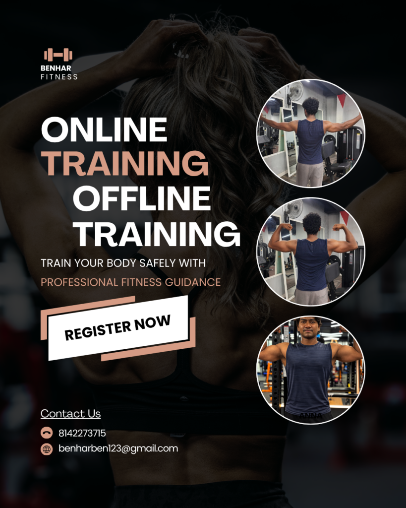 black and white dynamic fitness training instagram post