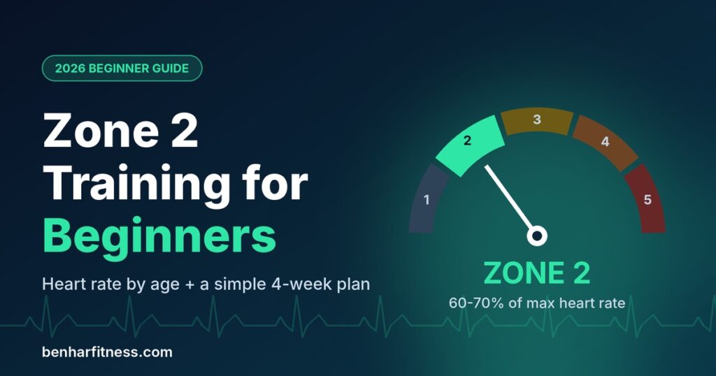 Zone 2 Training for Beginners: Heart Rate by Age + Simple Plan (2026) zone 2 training for beginners
